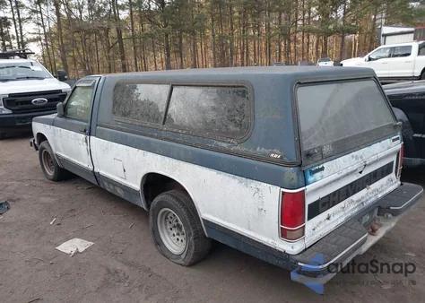 1992 Chevrolet S Truck S10 из США, поврежденный, VIN 1GCCS14ZXN8161535